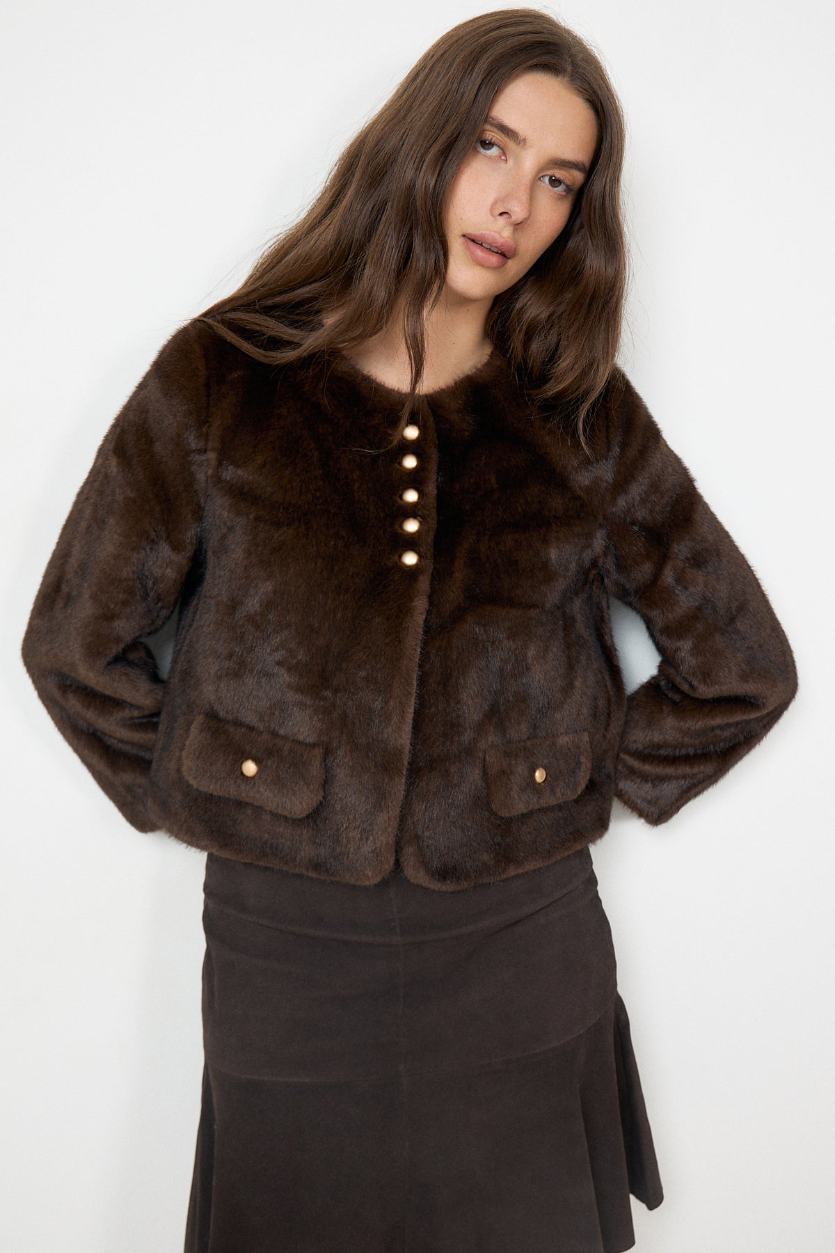 Queen Jacket - Brown