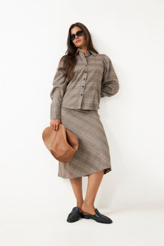 Fantasy Blouse - Walnut
