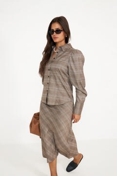Fantasy Blouse - Walnut