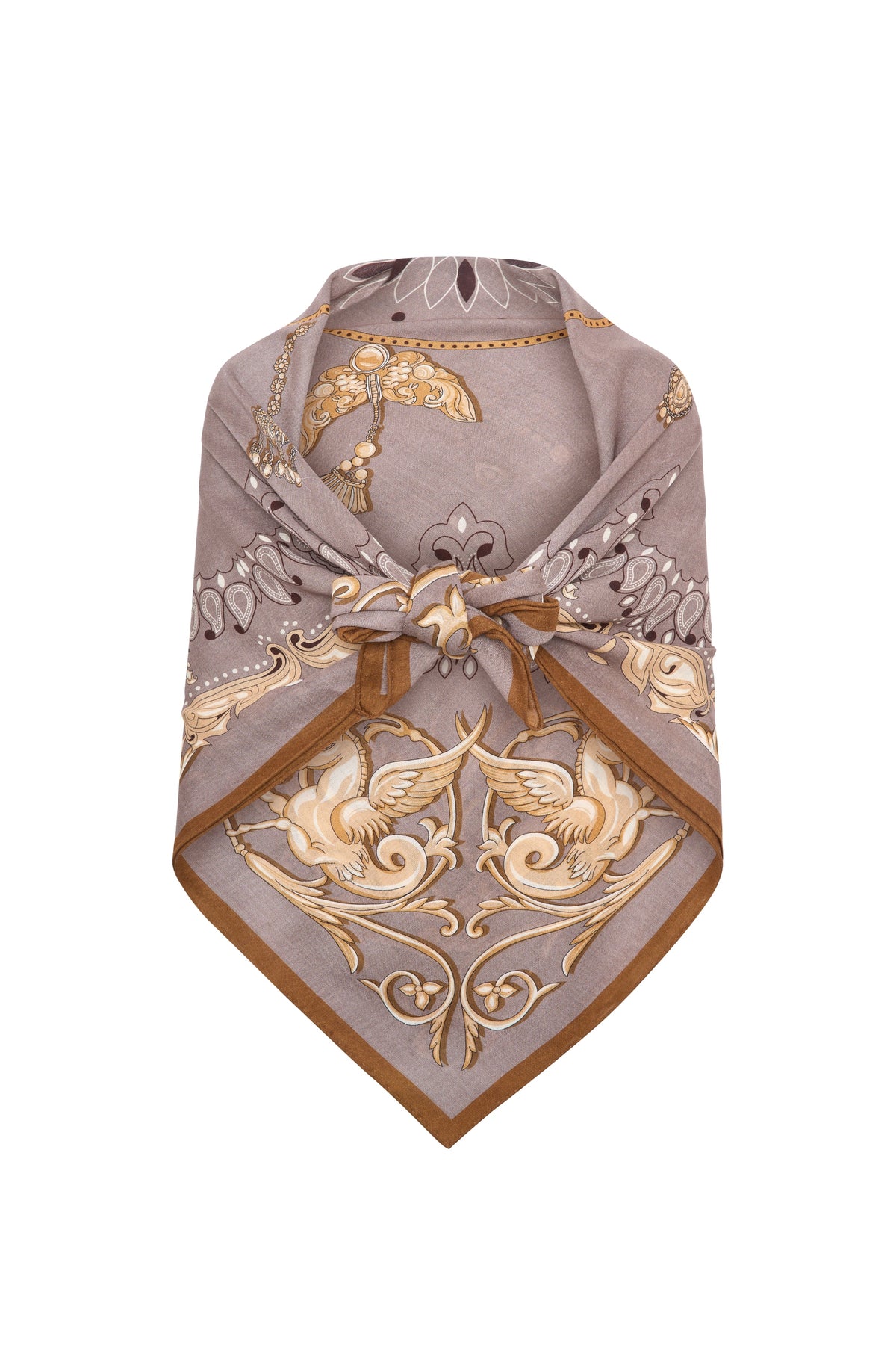 Classy Scarf - Walnut