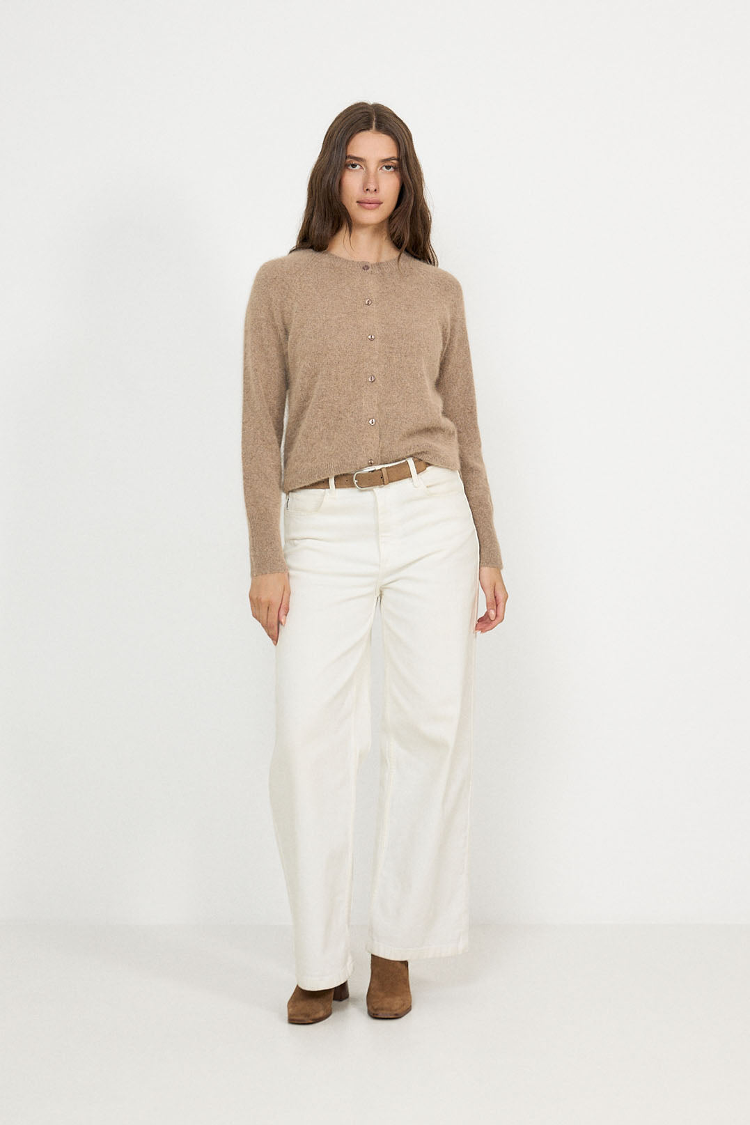 Eva Cardigan - Walnut