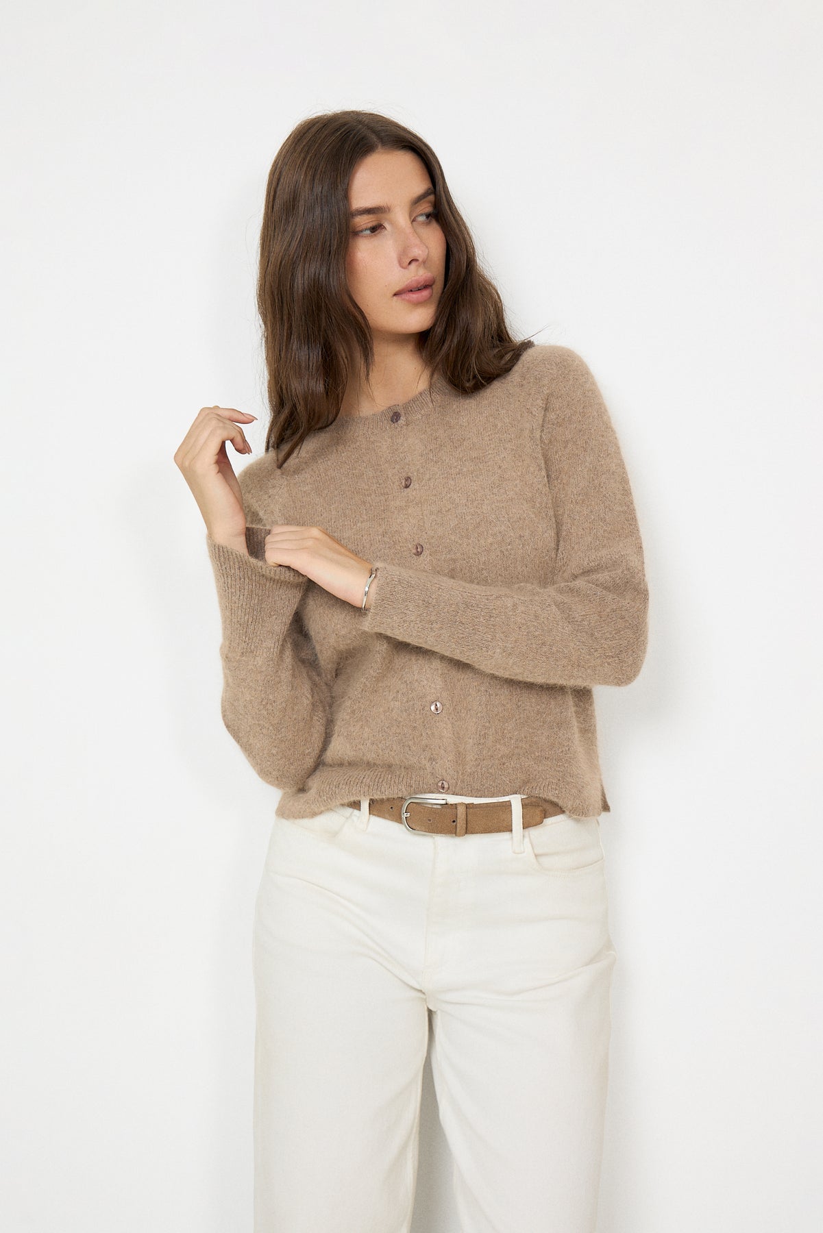 Eva Cardigan - Walnut