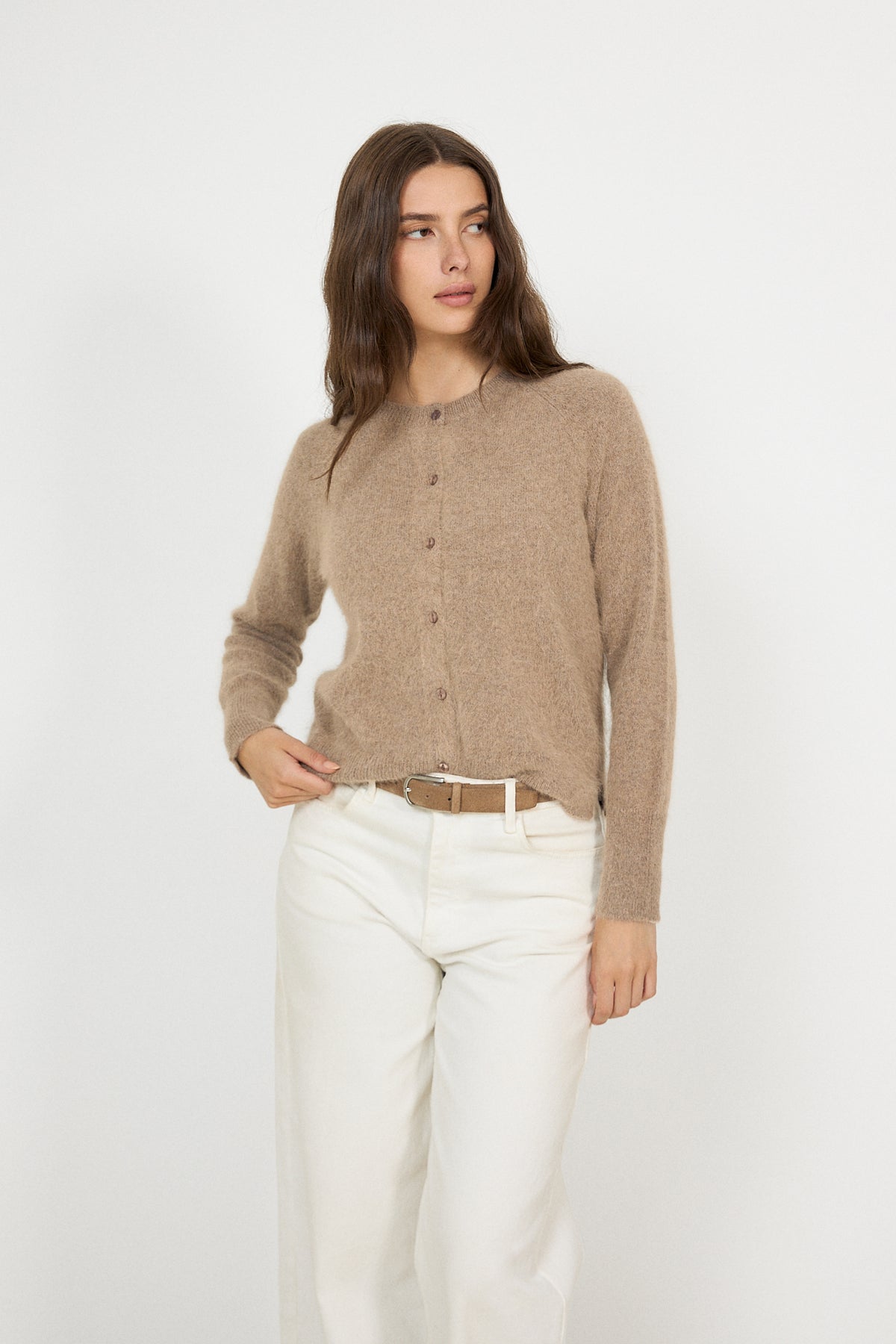 Eva Cardigan - Walnut