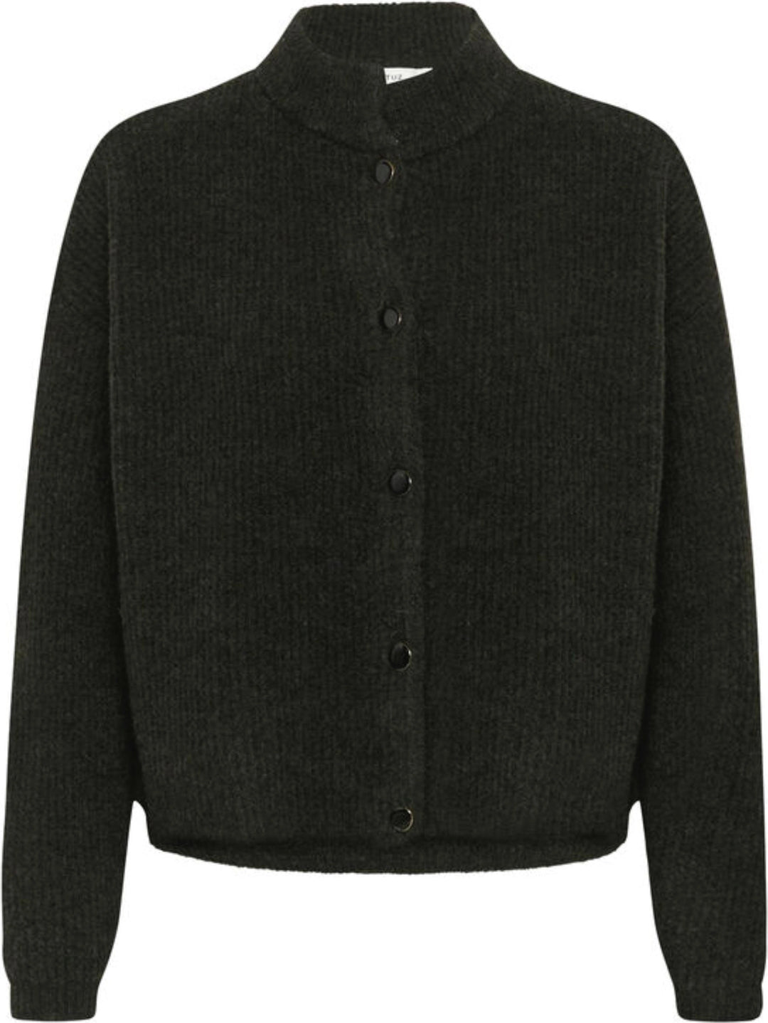 Alphagz Short Cardigan - Rosin Melange