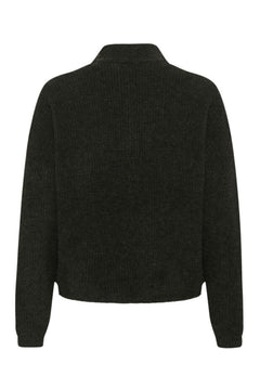 Alphagz Short Cardigan - Rosin Melange