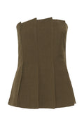Gzstacy Pleat Corsage - Slate Black Melange