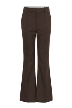 Gzlamia Hw Pants - Slate Black Herringbone Check