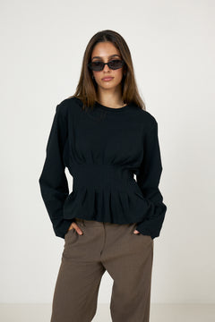 Gzinez Ls Tee - Black