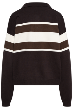 Gzalexu Polo Pullover - Ganache/Slate Black/Egret