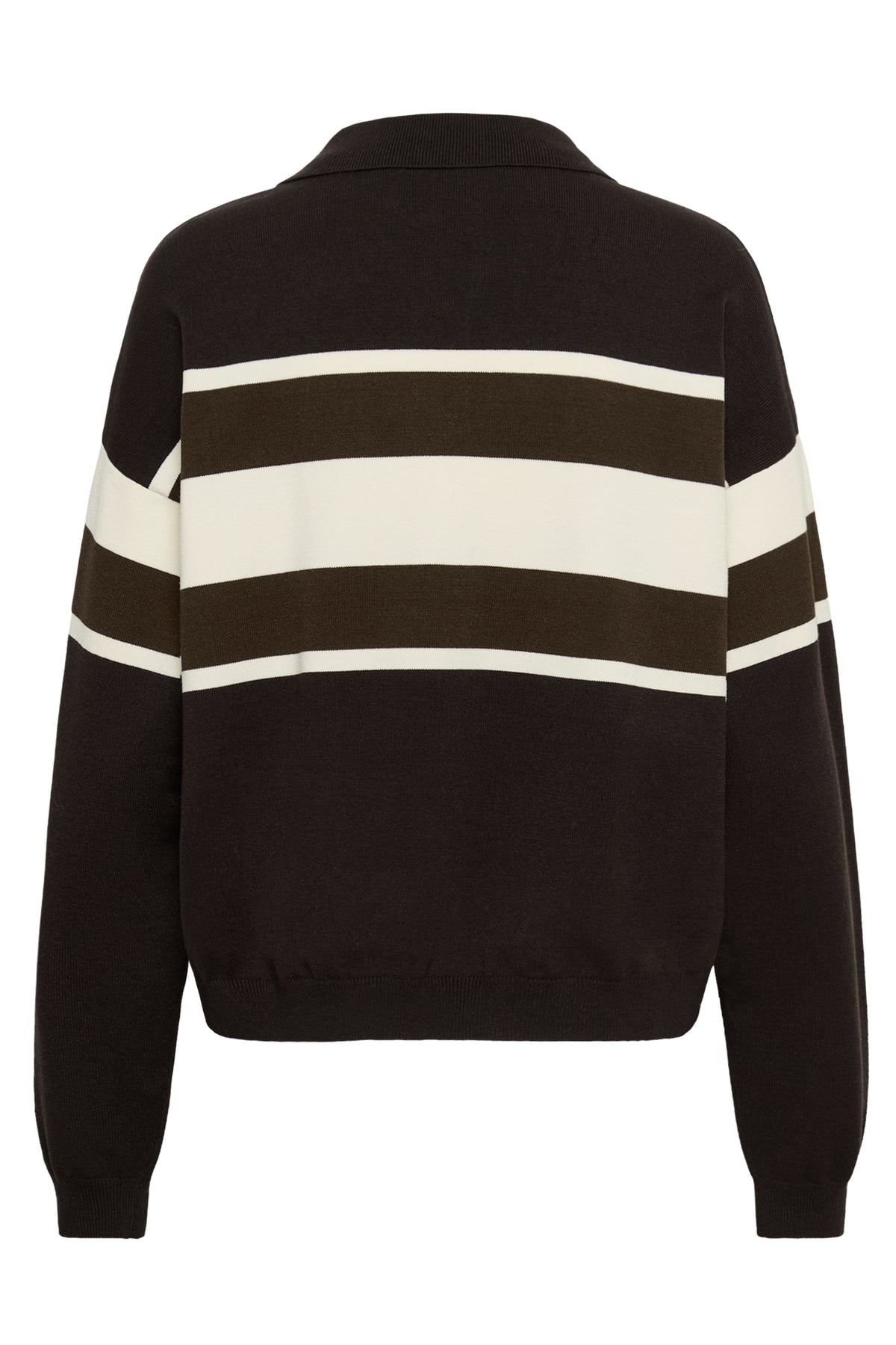 Gzalexu Polo Pullover - Ganache/Slate Black/Egret