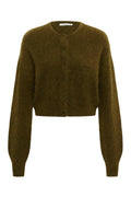 Gzdebbie Short Cardigan - Plantation Melange