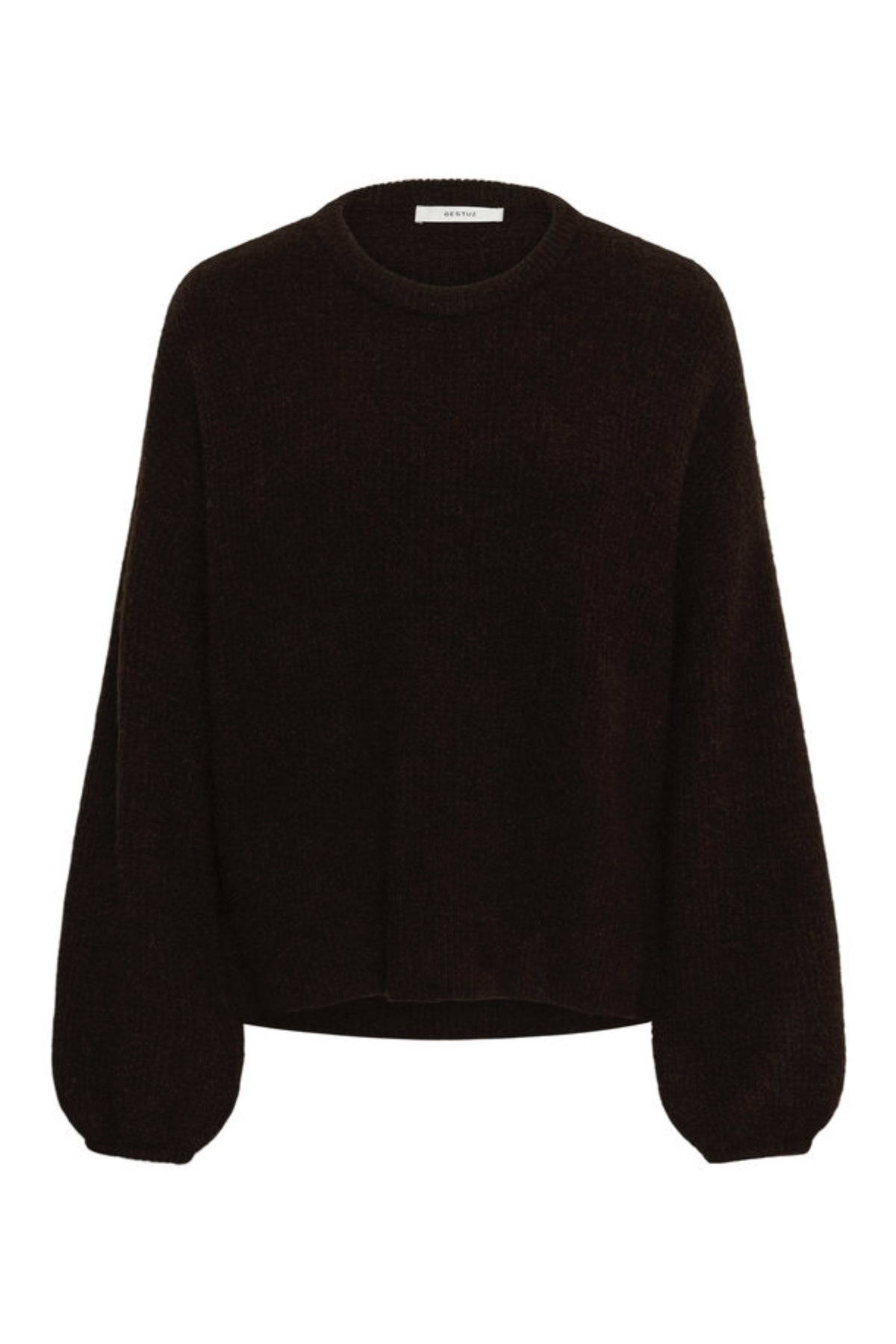 Gzalpha Slit Pullover - Ganache Melange