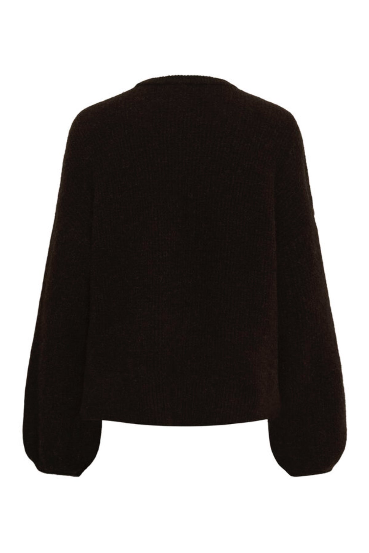 Gzalpha Slit Pullover - Ganache Melange