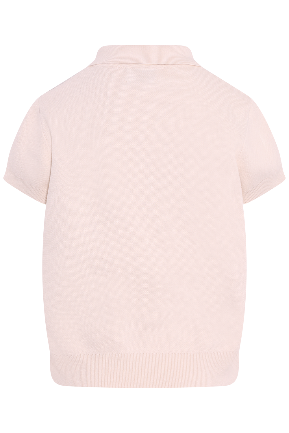 Alvilde Argyle Polo Tee - White