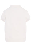 Alvilde Argyle Polo Tee - White