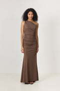 AndreaIC Maxi Dress - Dark Brown