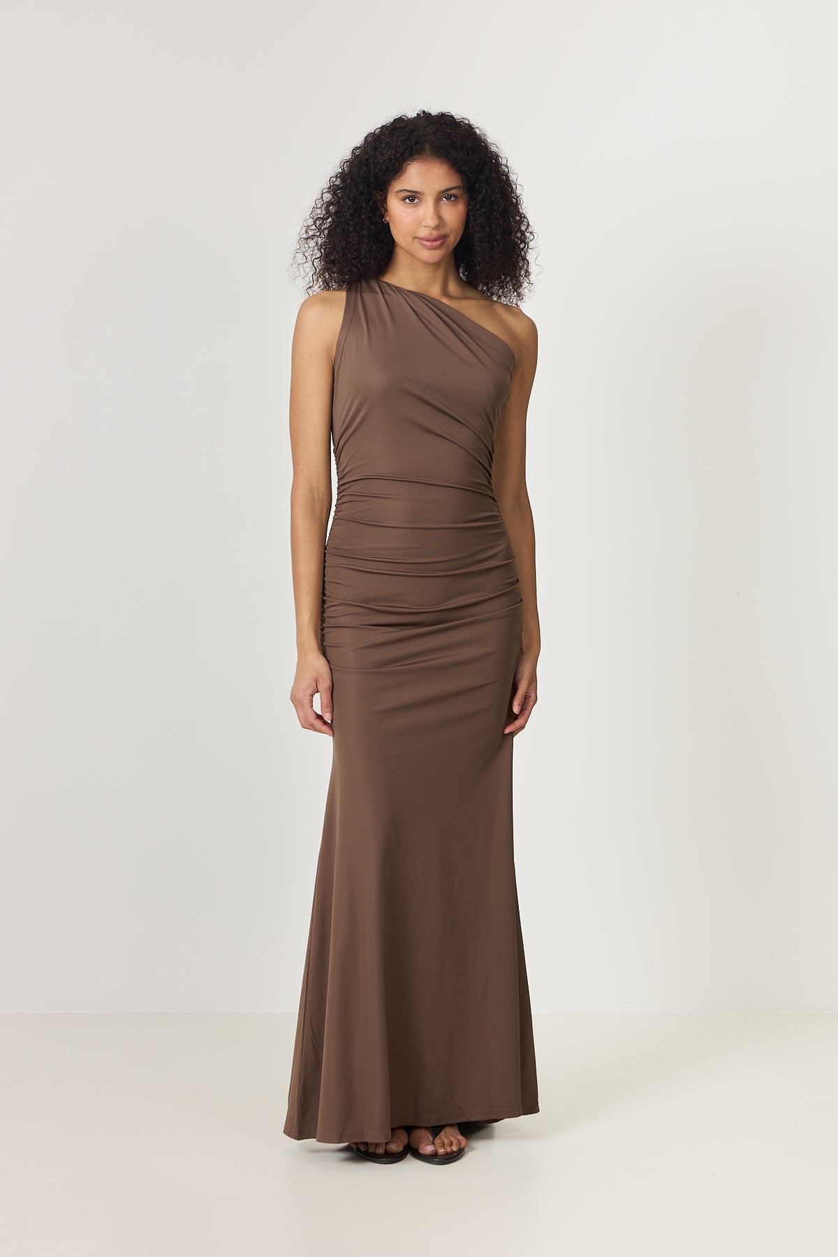 AndreaIC Maxi Dress - Dark Brown