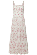 Magni Cotton Maxi Dress - Pink Floral