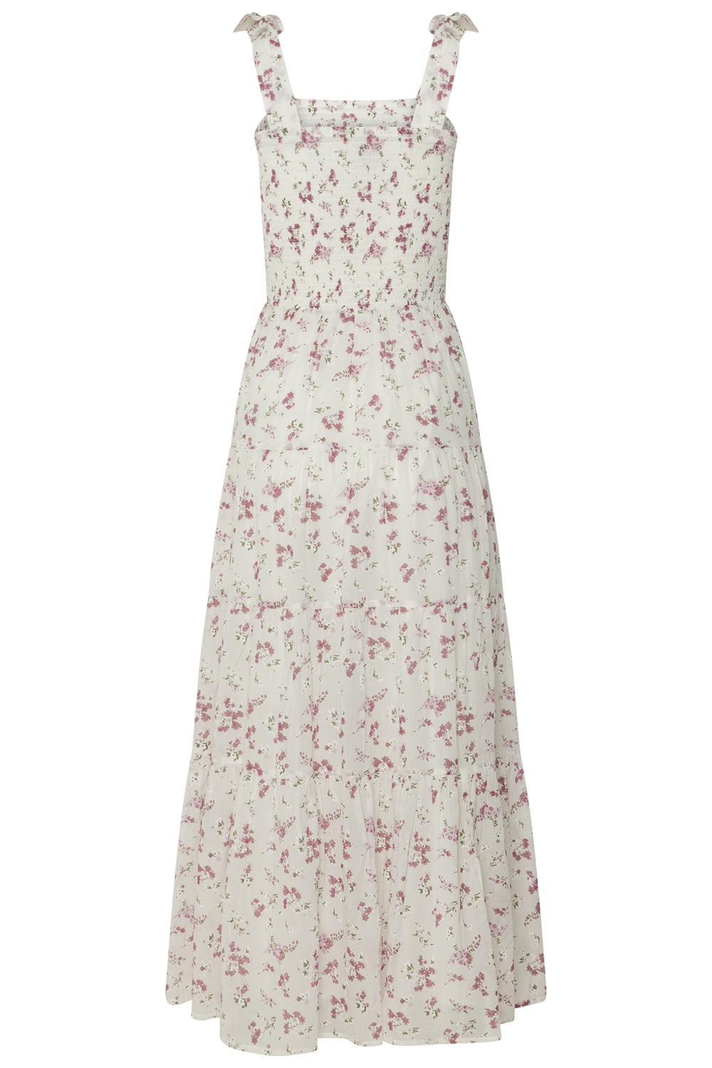 Magni Cotton Maxi Dress - Pink Floral