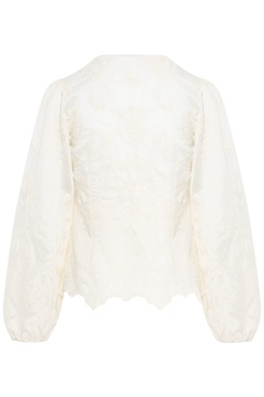Hazelic Shirt - Vintage Off White Lace