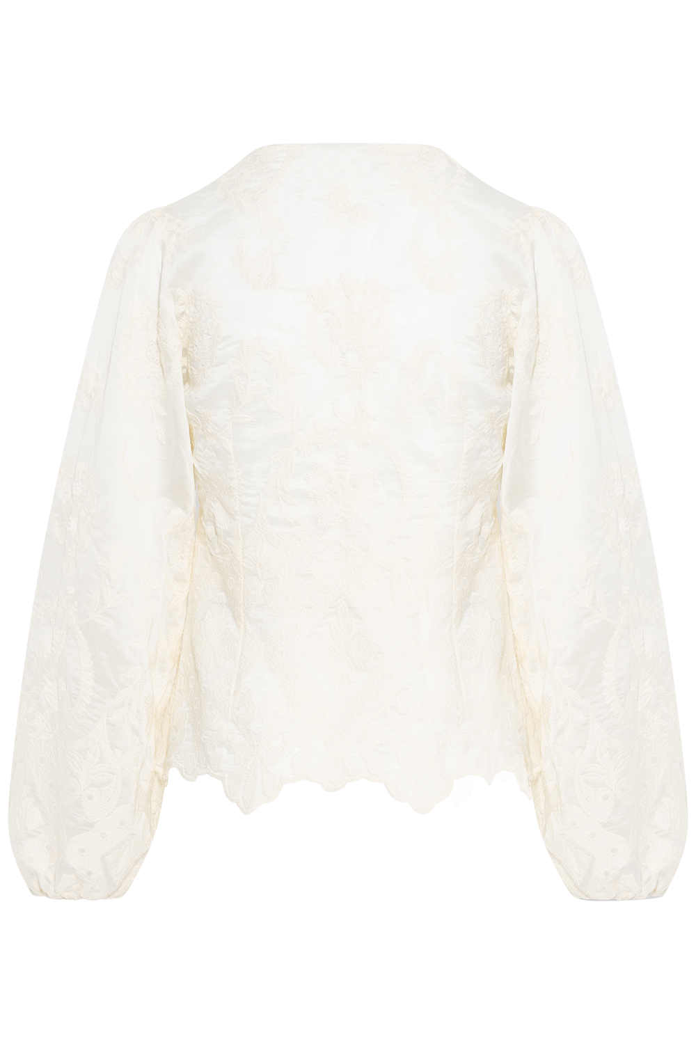 Hazelic Shirt - Vintage Off White Lace