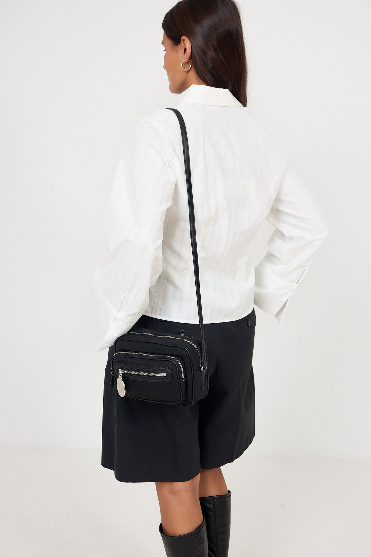 Dartmoor Nylon Crossbody Bag Econyl - Ultra Black