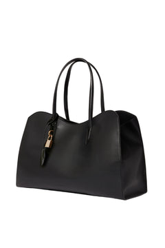 Stella Ryder Weekender Bag Embossed Grainy Eco Alter Mat - Murraya + Vegea - Black