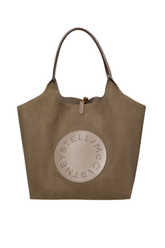 Logo Revesible Tote Bag Alter Mat & Alter Suede - Moss