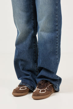 Tb.490 Leather Sneakers - Crochet Chocolate