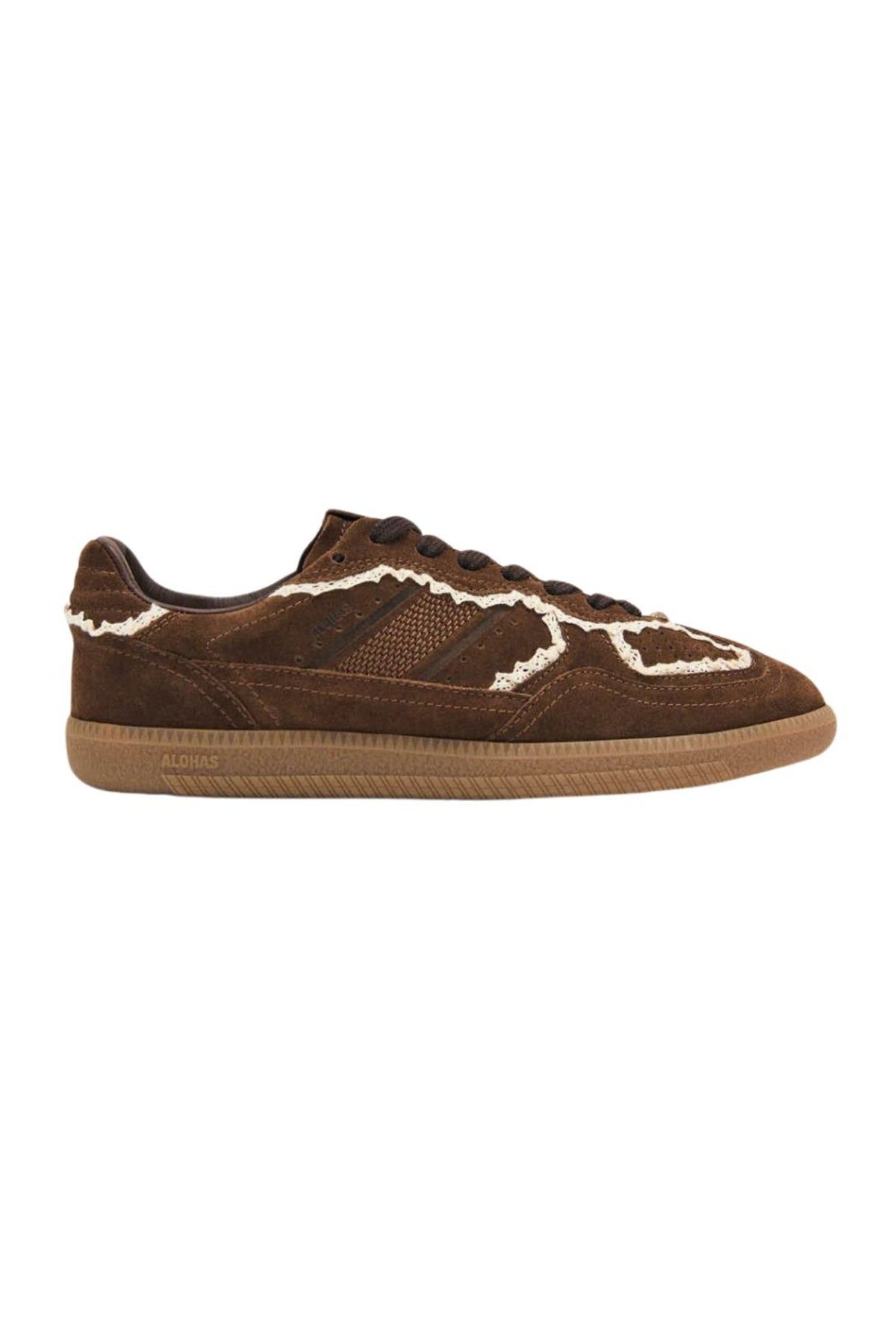 Tb.490 Leather Sneakers - Crochet Chocolate
