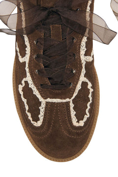 Tb.490 Leather Sneakers - Crochet Chocolate