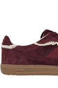 Tb.490 Leather Sneakers - Crochet Burgundy