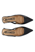 Biamaralyn Slingback Faux Leather - Black Pratia