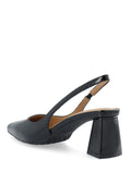 Biamaralyn Slingback Faux Leather - Black Pratia
