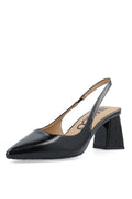 Biamaralyn Slingback Faux Leather - Black Pratia
