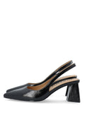 Biamaralyn Slingback Faux Leather - Black Pratia