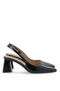 Biamaralyn Slingback Faux Leather - Black Pratia