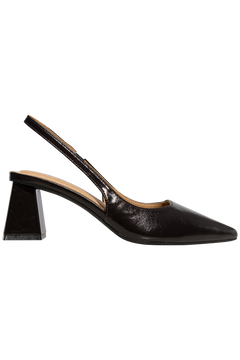 Biamaralyn Slingback Faux Leather - Brown Pratia