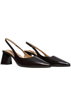 Biamaralyn Slingback Faux Leather - Brown Pratia