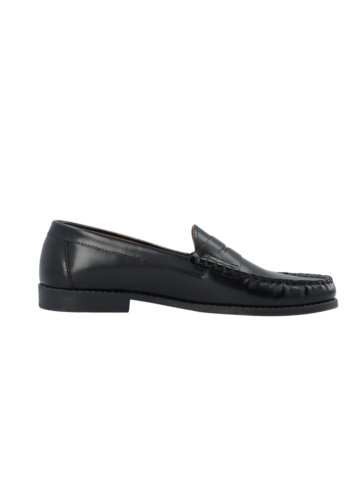 Biapop Penny Loafer Polido - Black