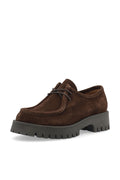 Bialeo Moc Toe Shoe Suede - Brown