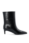 Biaabbie Mid Pull On Boot Faux Leather - Black