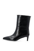 Biaabbie Mid Pull On Boot Faux Leather - Black