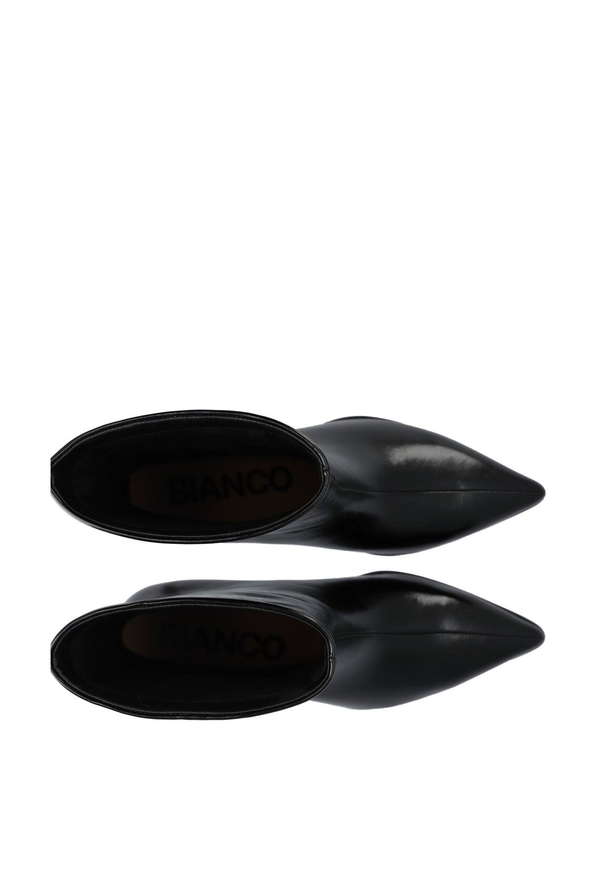 Biaabbie Mid Pull On Boot Faux Leather - Black