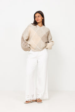 Lai Knit - Beige Mix
