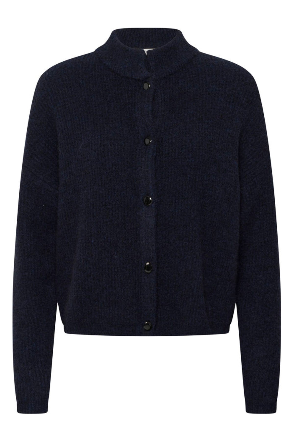 Alphagz Short Cardigan - Navy Melange