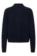 Alphagz Short Cardigan - Navy Melange