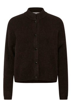 Alphagz Short Cardigan - Ganache Melange