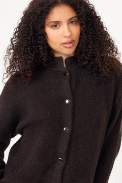 Alphagz Short Cardigan - Ganache Melange