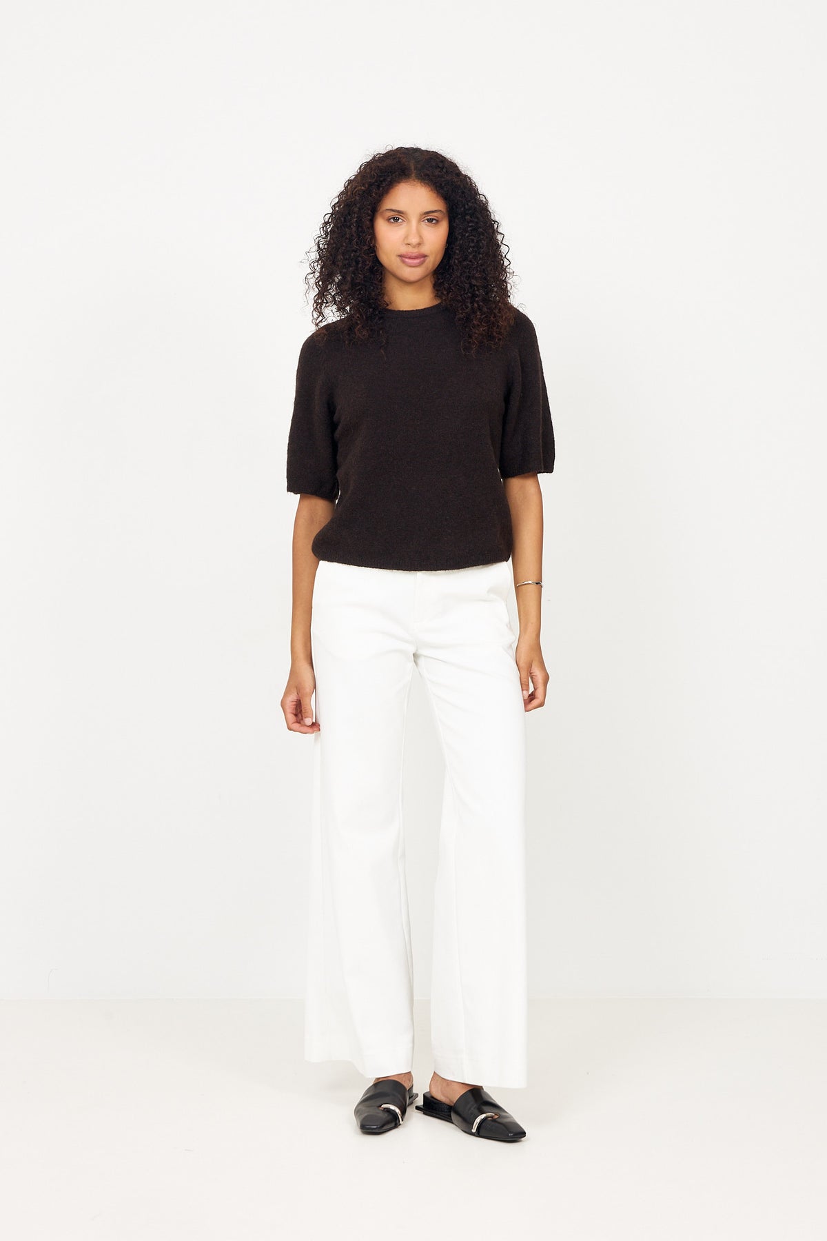 Alphagz Ss Tee - Ganache Melange